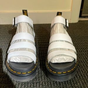 Dr. Martens- White brand new. Size 38 euro.